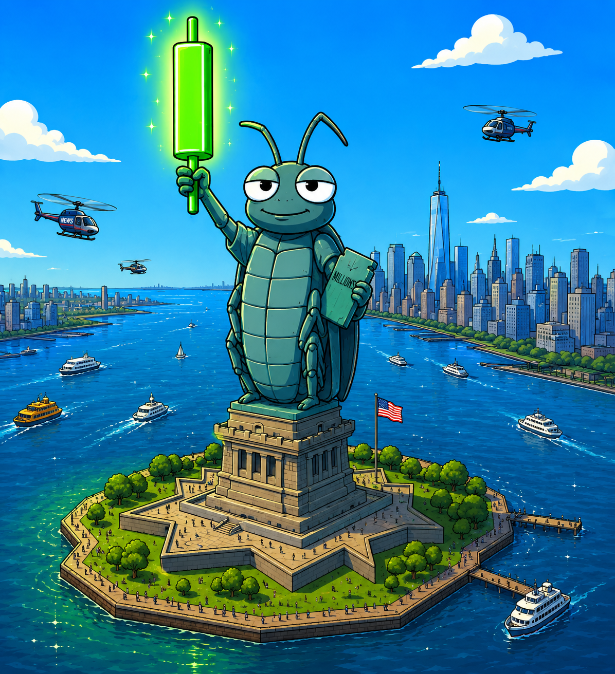 Statue of Roach